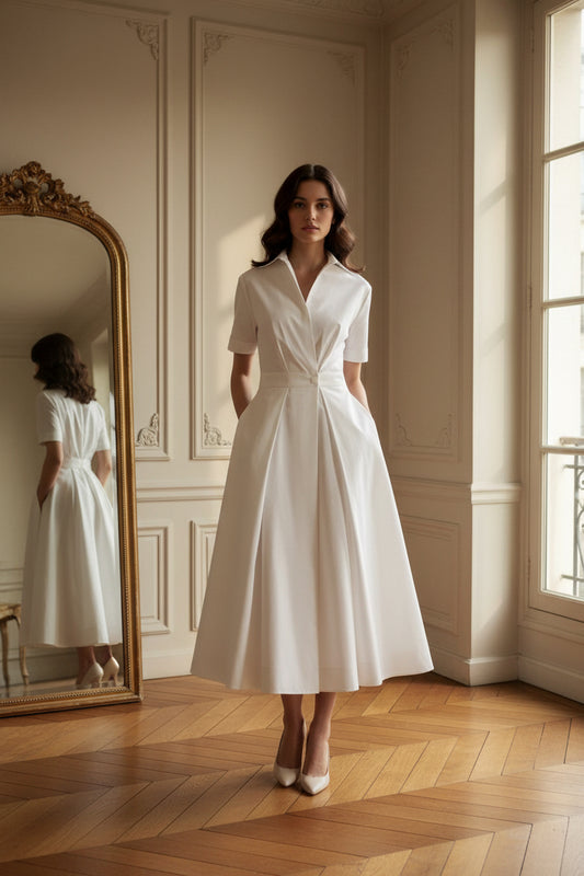 Léonore | Robe Polo Évasée