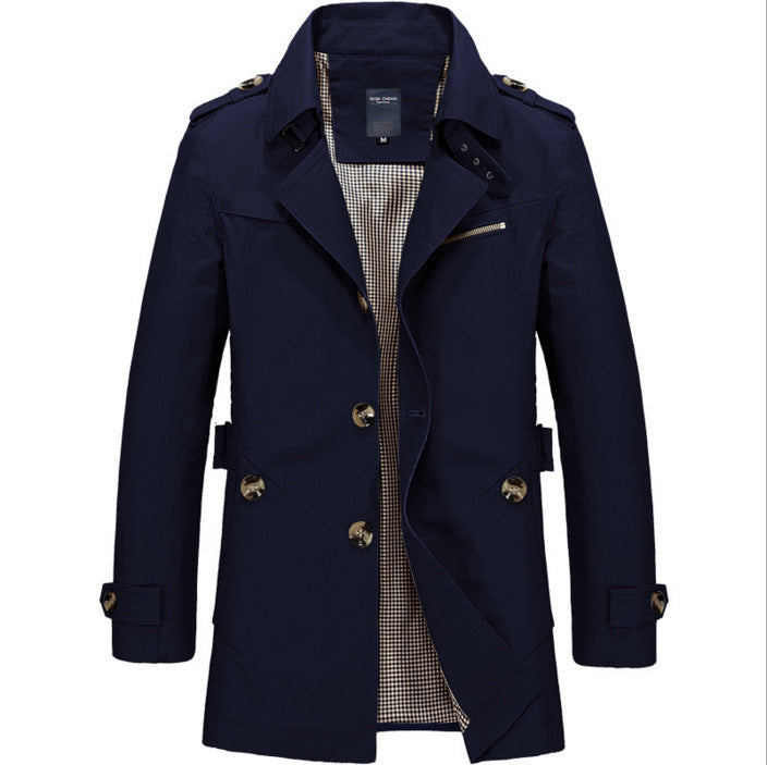 Louis | Trench mi-saison léger pour hommes