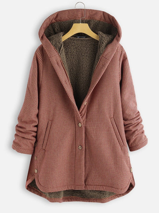 Bastien | Veste à capuche boutonnée audacieuse