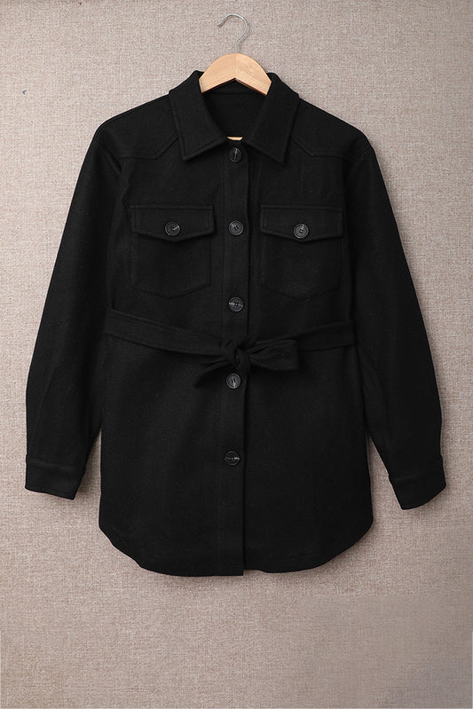 Élise | Trench-ceinture chic intemporel