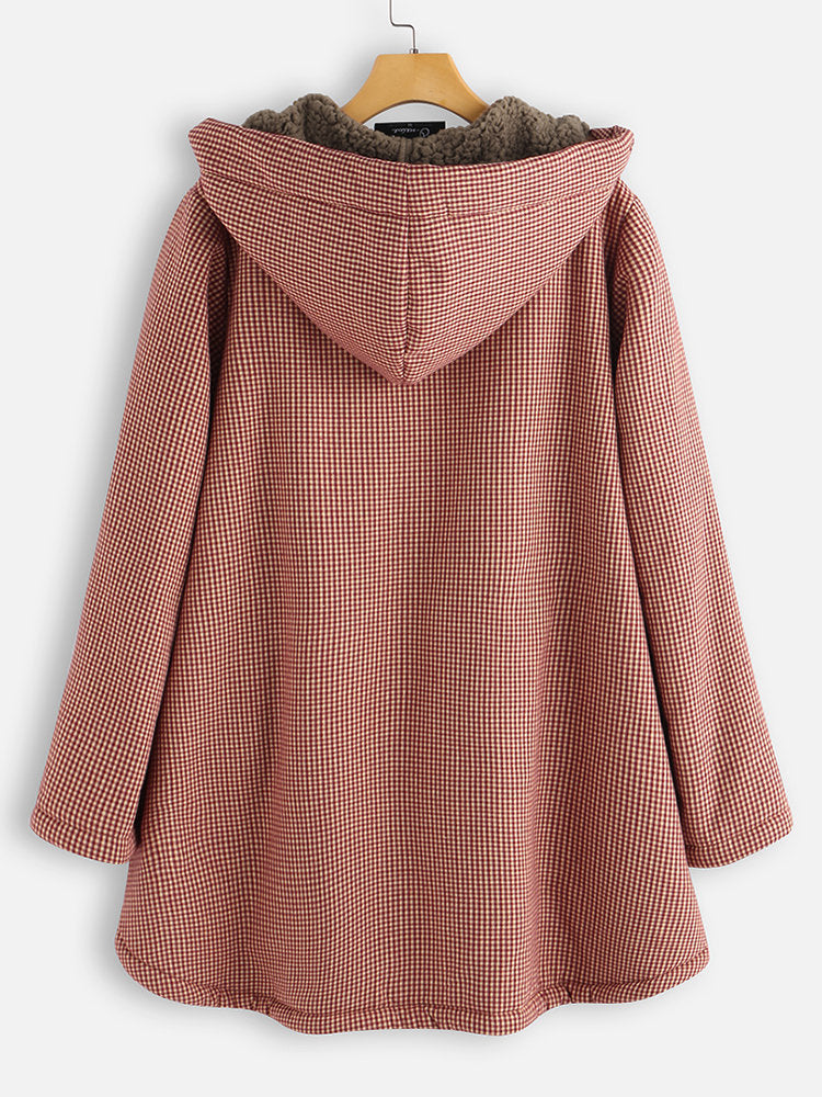 Bastien | Veste à capuche boutonnée audacieuse
