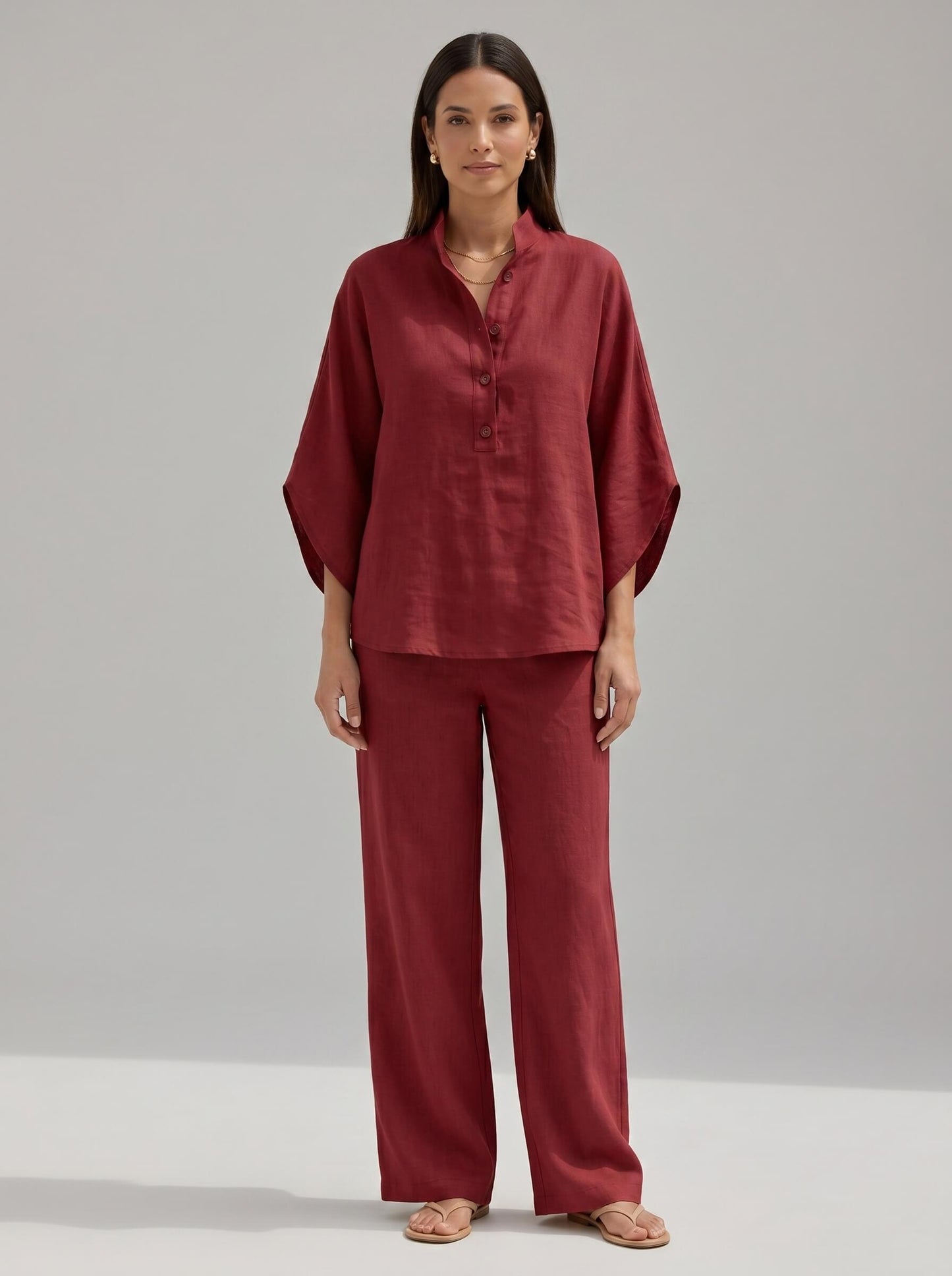 Clara | Ensemble Fluide Coton & Lin